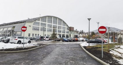 Új kijárat segíti a közlekedést az Erőss Zsolt Arénánál