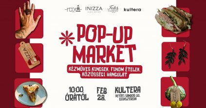 Pop-up market Csíkszeredában