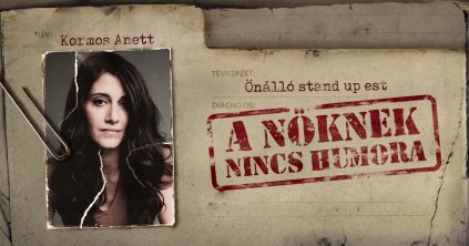 Kormos Anett stand-up comedy előadása