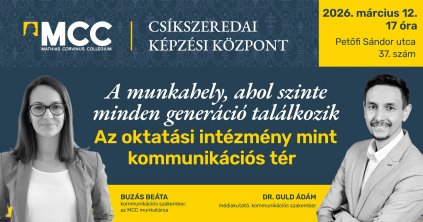MCC-előadás Csíkszeredában