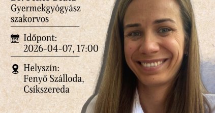 Gyermekgyógyász szakorvos előadása