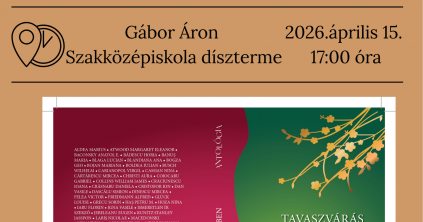 Könyvbemutató: Tavaszvárás a költészet kertjében
