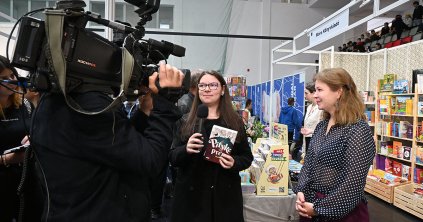 Terepmunkán a könyvvásáron