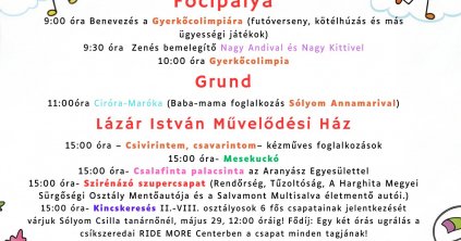 Gyermeknap Gyergyóújfaluban