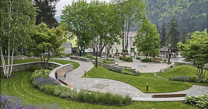 Megújul Tusnádfürdő központi parkja