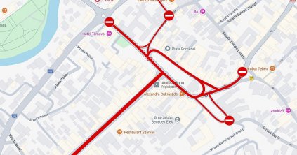 Lezárták Székelyudvarhely központját