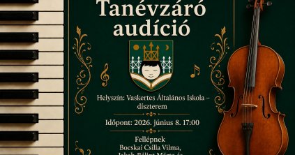 Tanévzáró audíció Gyergyószentmiklóson