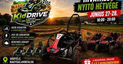 A KidDrive élménypálya megnyitója