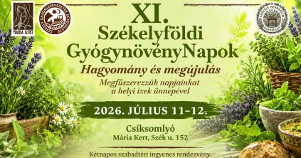 XI. Székelyföldi GyógynövényNapok
