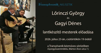 Lantkészítőmesterek előadása