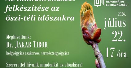 Az immunrendszer felkészítése az őszi-téli időszakra