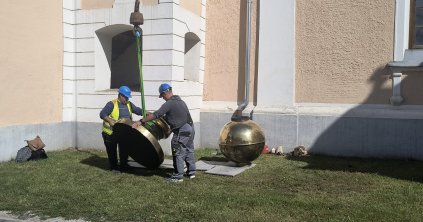 Helyére került a toronygomb, új időkapszulával