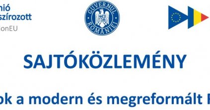 PNRR: "Alapok a modern és megreformált Romániáért!"