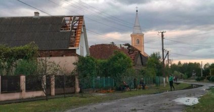 Gyűjtés kárpátaljai viharkárosultak segítésére