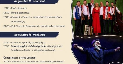XXVI. Nagyboldogasszony Napok – Csíkkarcfalva