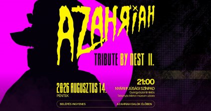 Azahriah tribute koncert Gyergyószentmiklóson