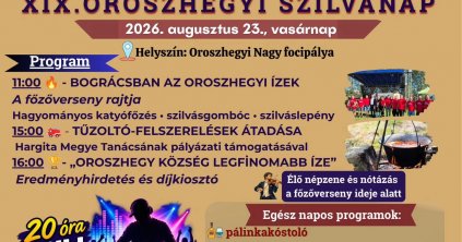 XIX. Oroszhegyi Szilvanap