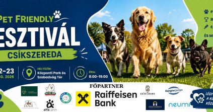 Pet friendly fesztivál Csíkszeredában