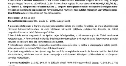PNRR: "Alapok a modern és megújult Romániáért!"