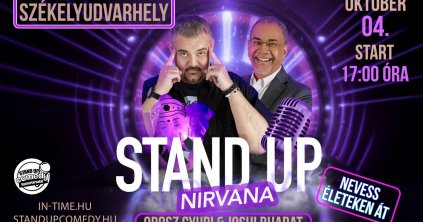 Stand up comedy est Székelyudvarhelyen
