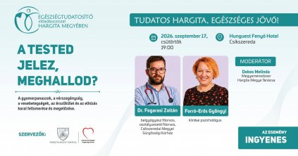 Egészségtudatosító előadás-sorozat