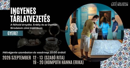 Hétvégi ingyenes tárlatvezetés