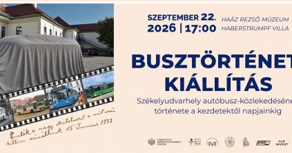 Busztörténeti kiállítás Székelyudvarhelyen