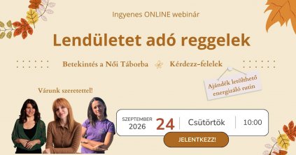 Ingyenes online webinár