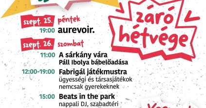 A Nyári Ifjúsági Színpad záró hétvégéje