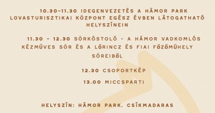 Nyílt nap a Hámor parkban