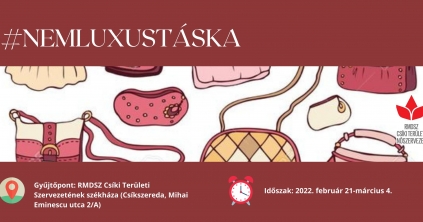 A Hargita Népe ajánlja: #nemluxustáska-kampány Csík-térségben