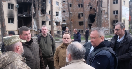 Munkalátogatáson járt Kijevben Nicolae Ciucă miniszterelnök és más kormánytagok