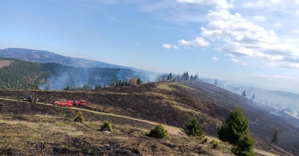 Háromszáz hektáron pusztított a tűz