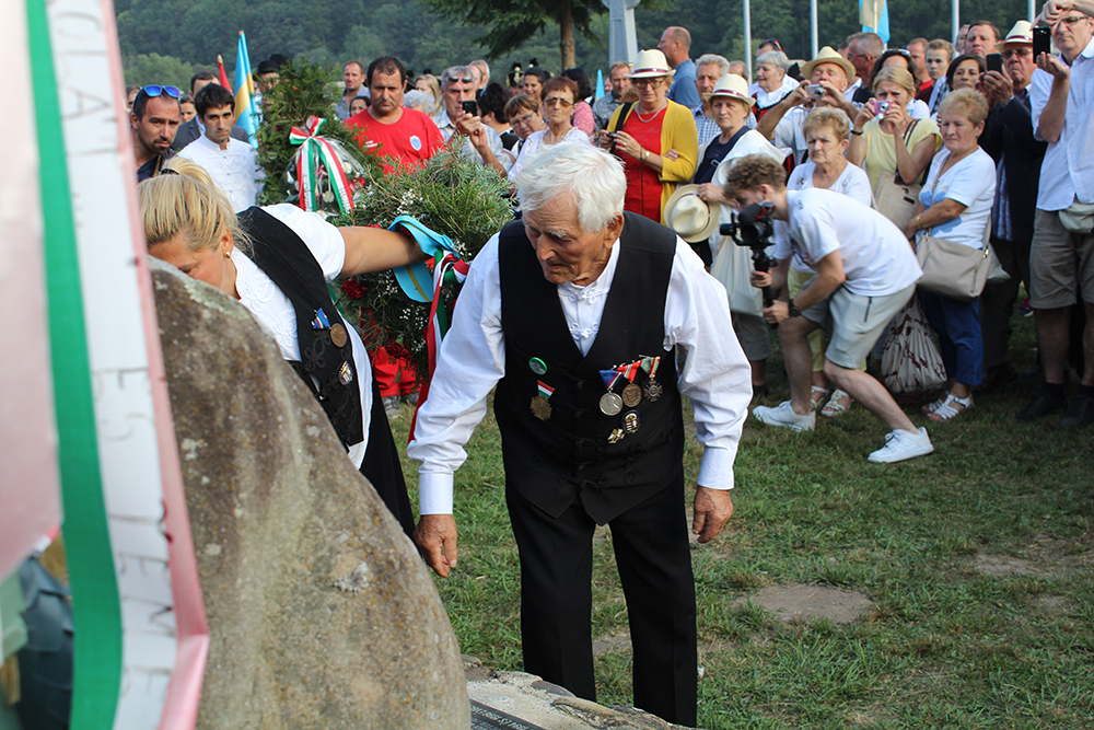 Bartha Mihály 95 éves úzvölgyi veterán