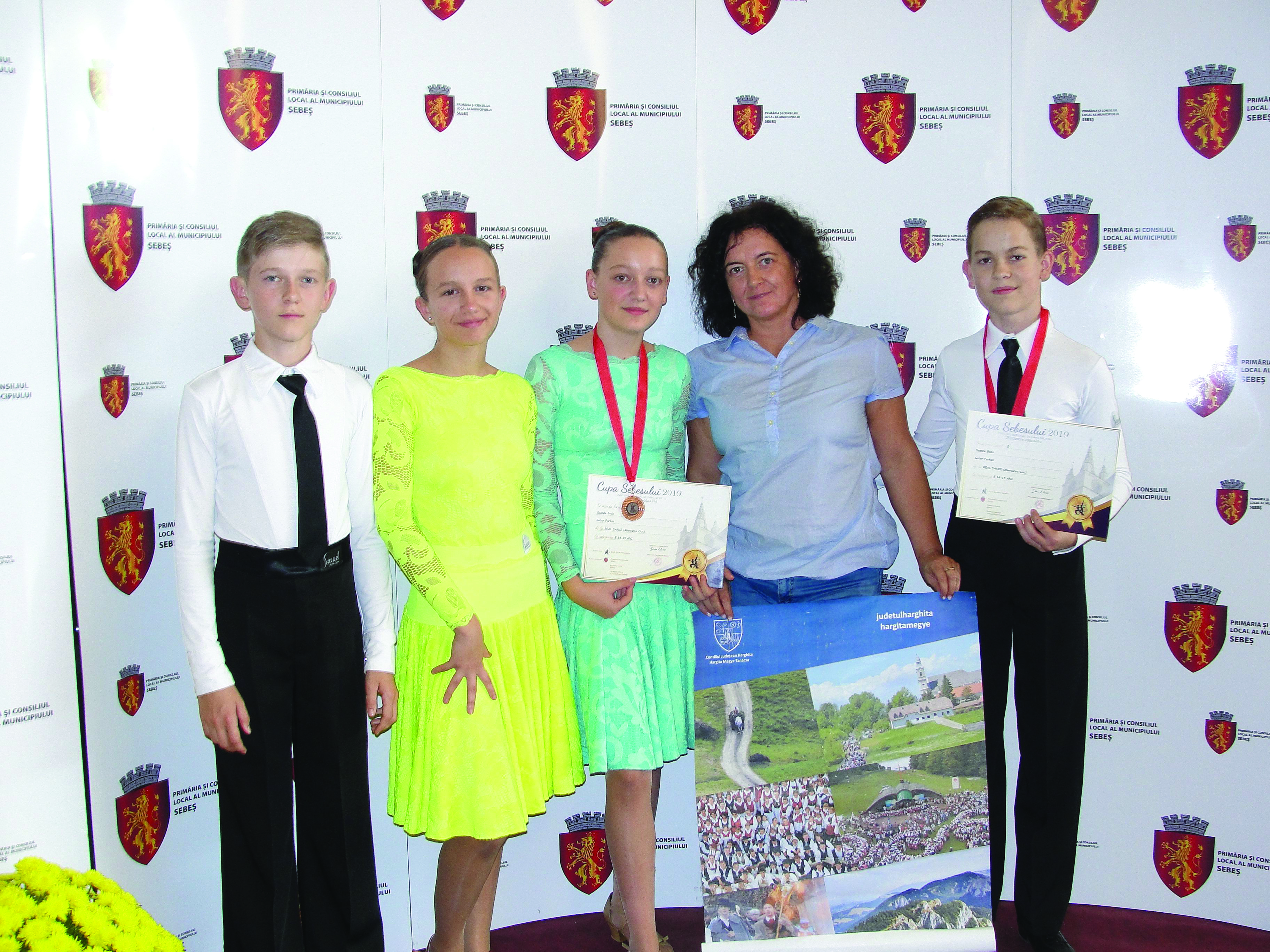 Dobogós helyezések.