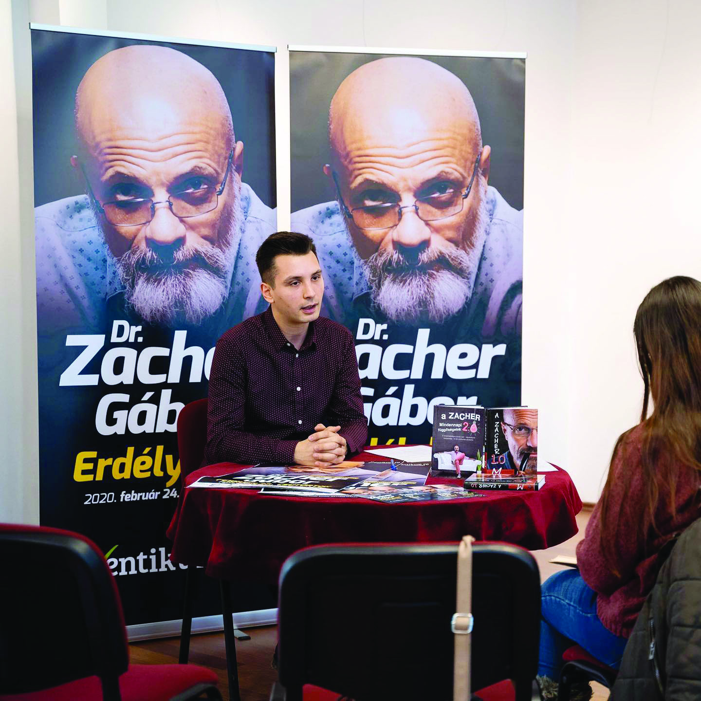 Dr. Zacher Gábor újra Erdélyben: Előadások a függőségekről