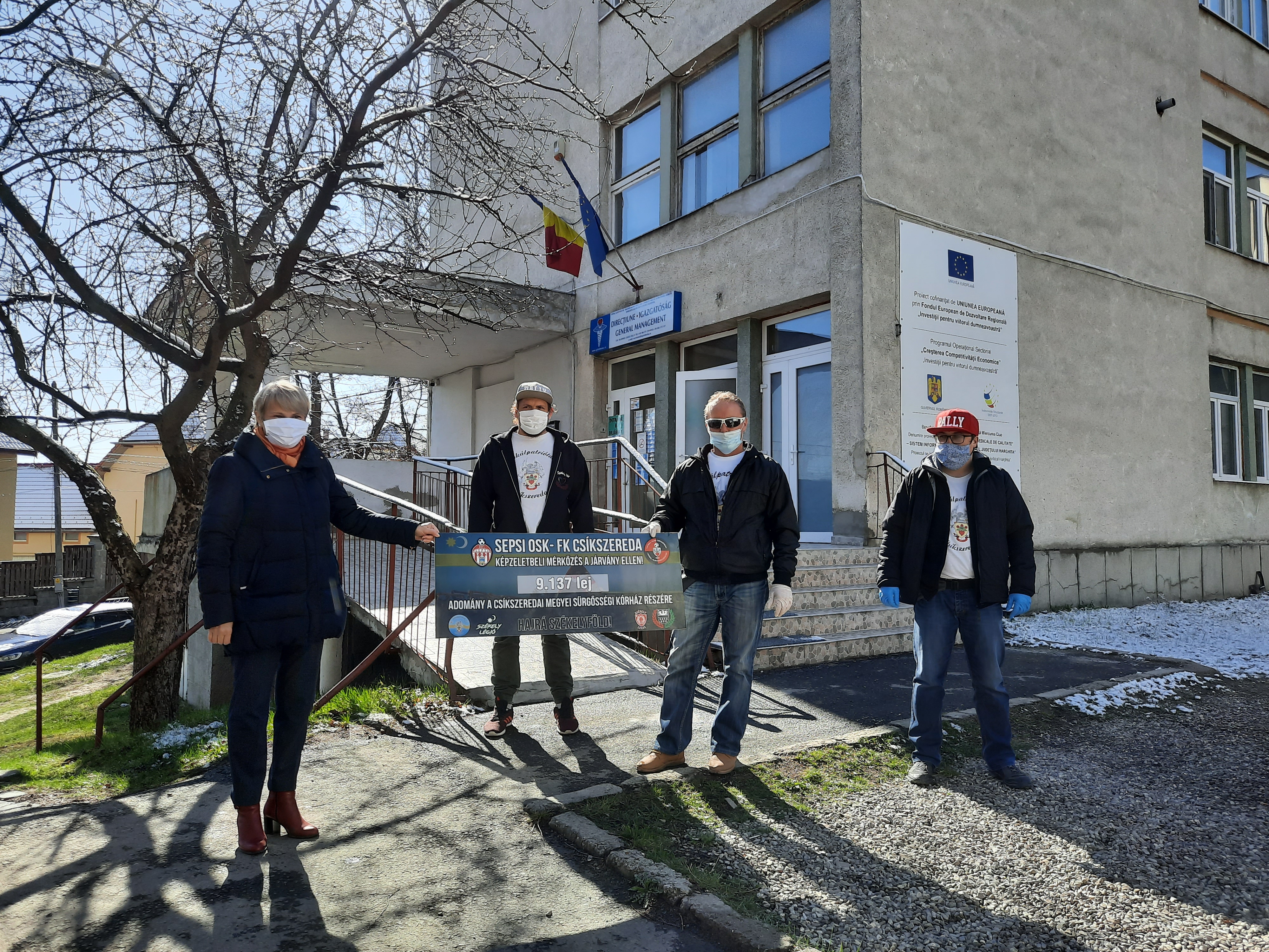 Jelentős adományok: felszerelés és pénz a megyei kórház számára