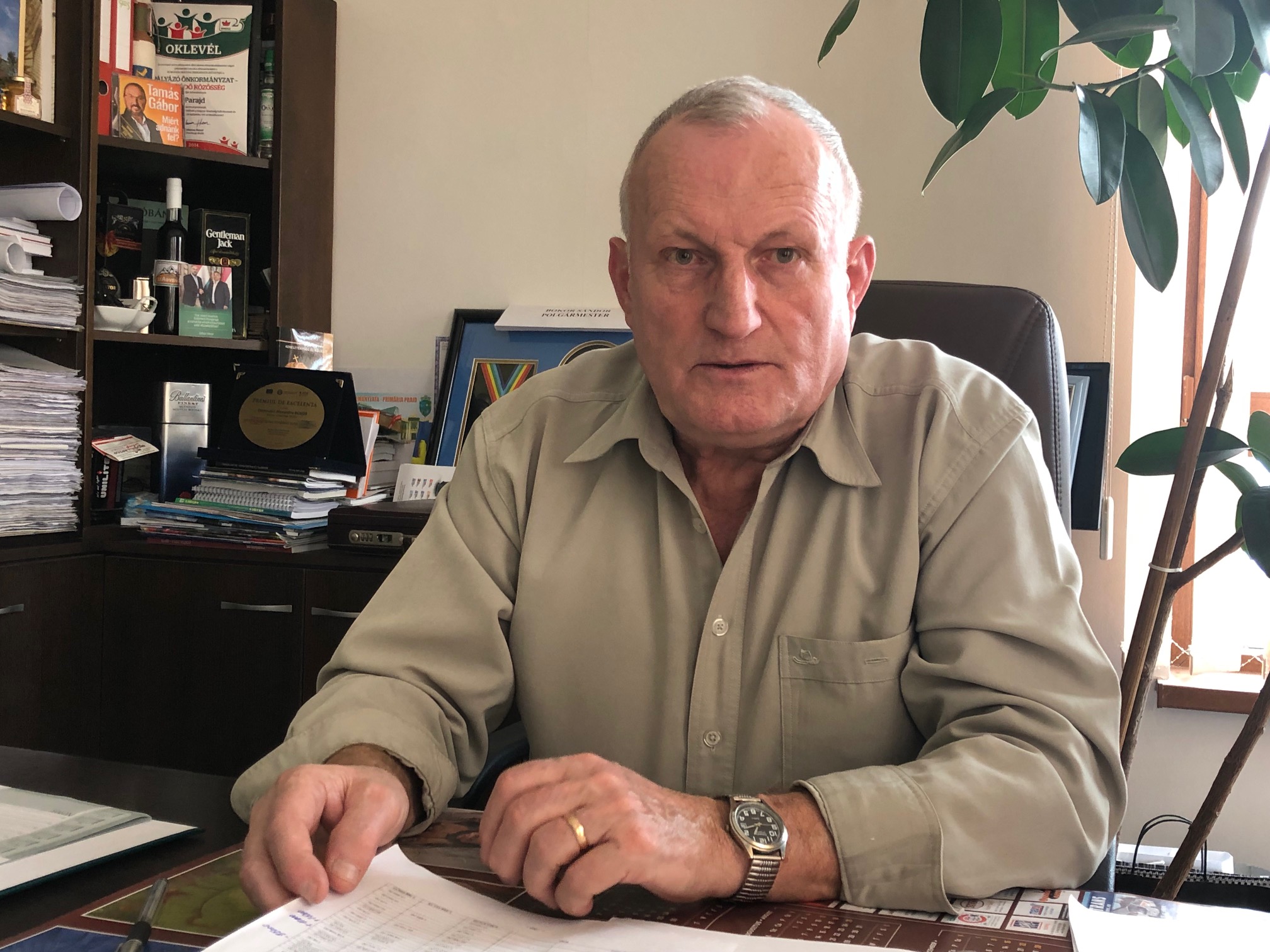 Parajd polgármestere nem vállal több mandátumot: A feladatok mellett pénzt is hagy a kasszában