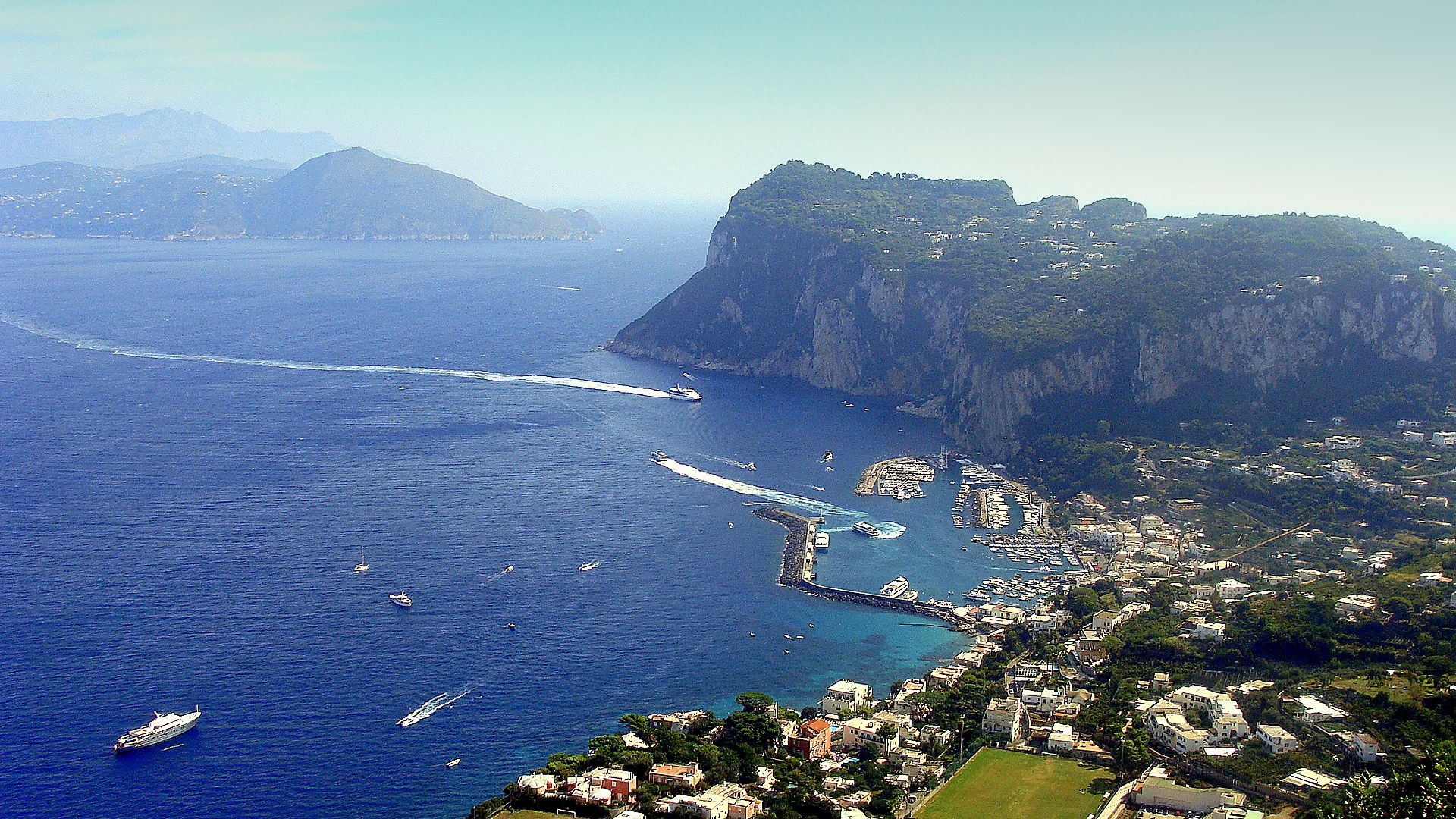 Tosca, Capri, kolera