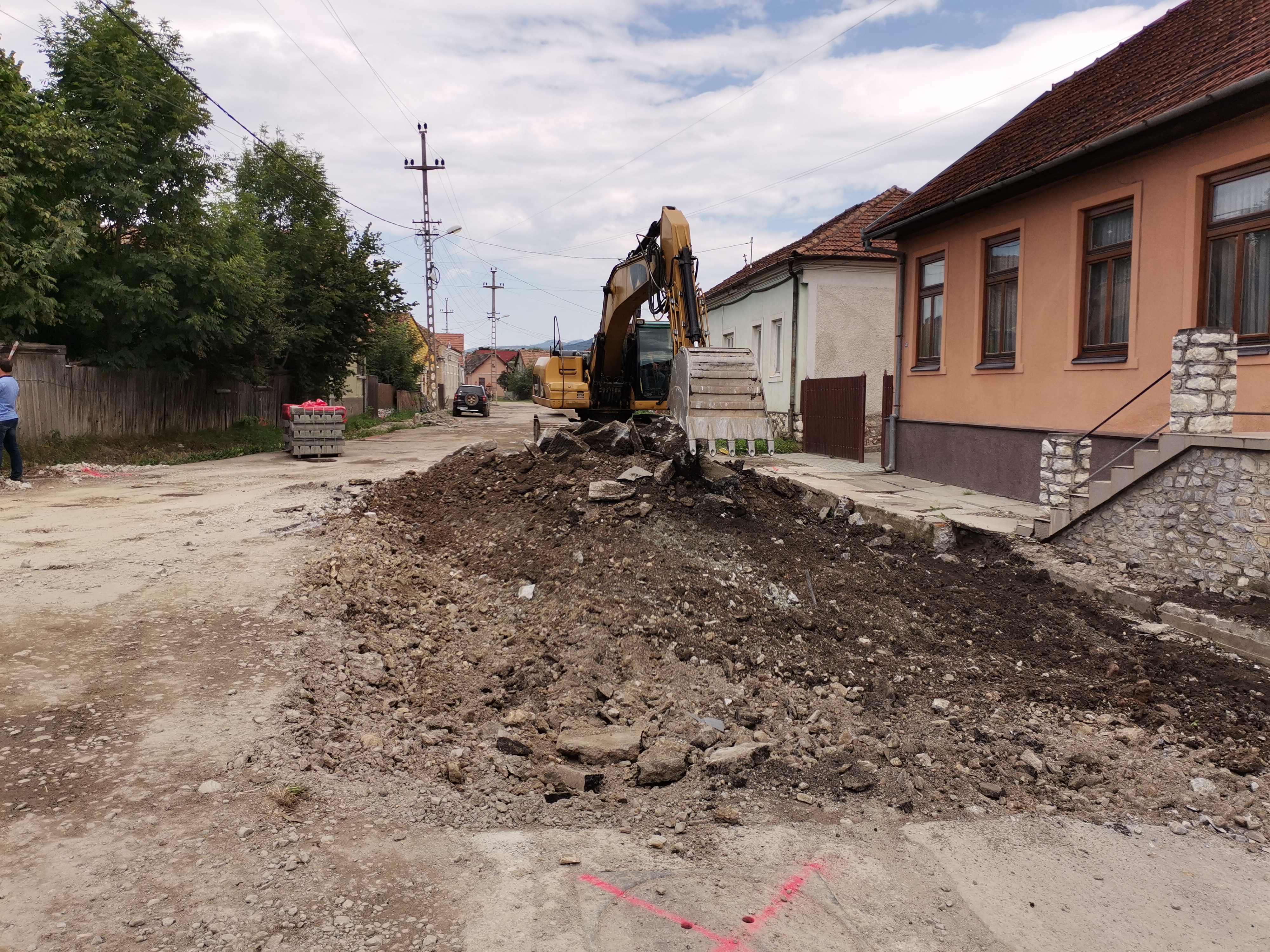 Elkezdődött a Békény utca felújítása