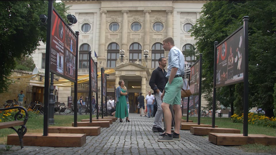 A Magyar Állami Népi Együttes plein air kiállítása