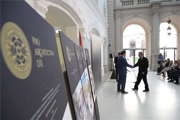 Átadták az idei Pro Architectura díjakat Budapesten