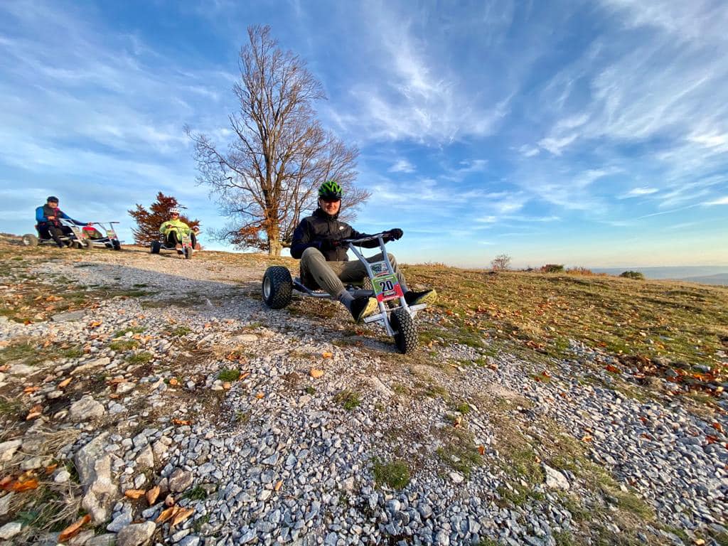 Az új őrület a mountain cart