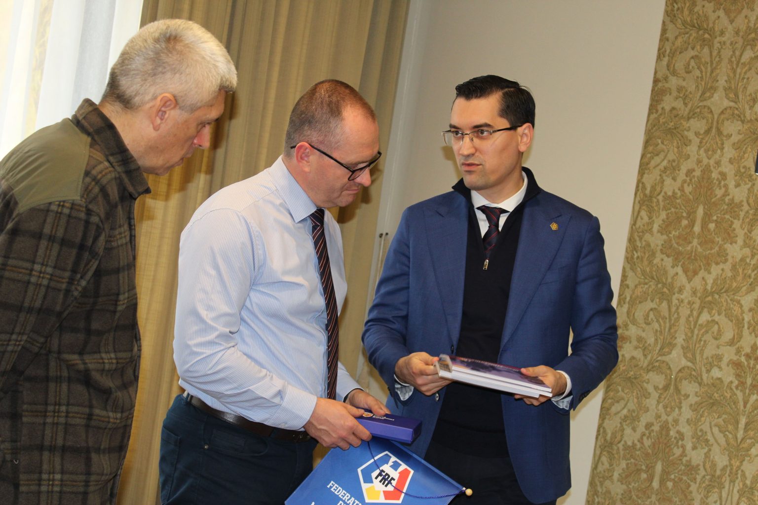 Csíkszeredában járt a román labdarúgó szövetség elnöke: Elégedett volt a látottakkal Răzvan Burleanu