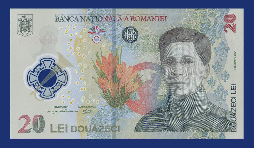 December elsejétől forgalomba helyezik a 20 lejes bankjegyeket